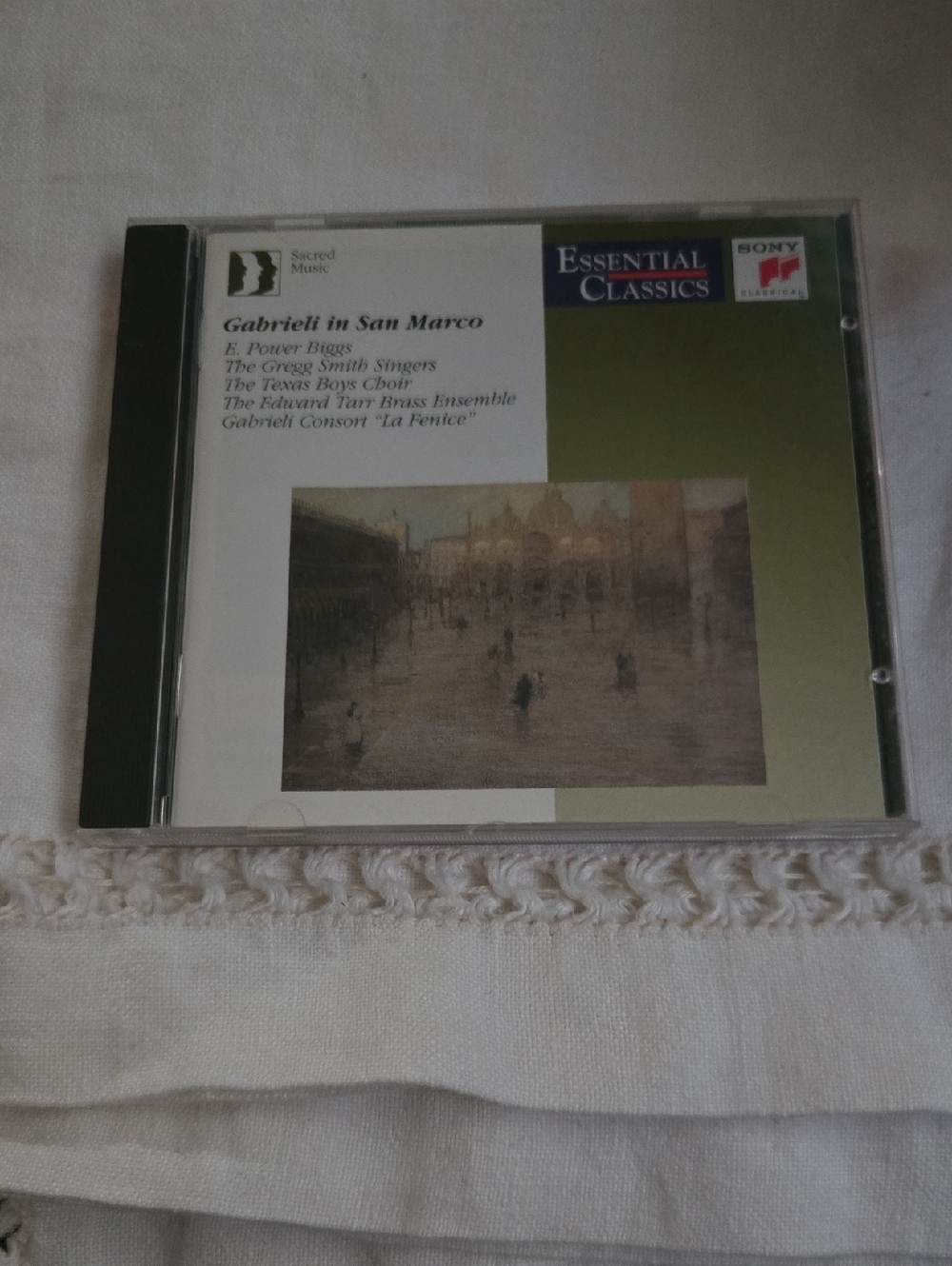 Vintage "Gabrieli In San Marco" Music CD
